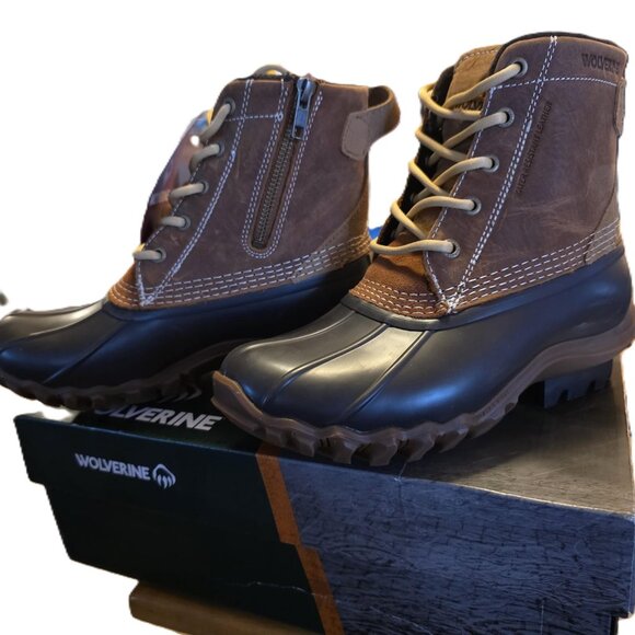 WOLVERINE TORRENT BOOTS Women's Size 7.5W Cognac NEW in box W880227 - Picture 4 of 10